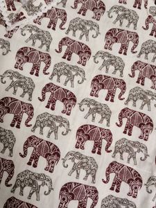 Elephant Print Top