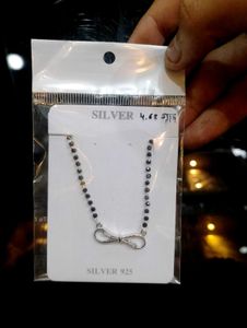 Infinity ♾️ Sign Mangalsutra Pure Silver 925