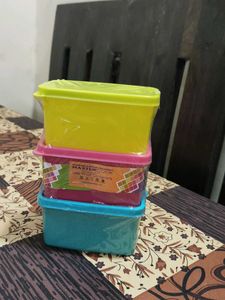 Mastercook 3-Pack Colorful Leak-Proof Containers