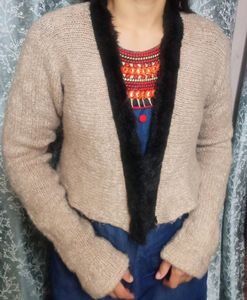 Fashionable Crop Sweater