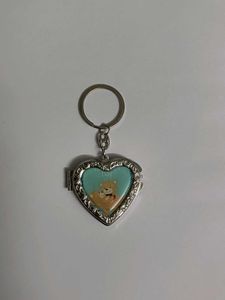 Heart Mirror Keychain C