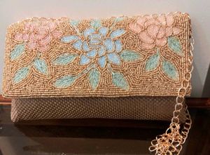 Floral Beaded Clutches