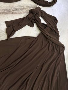 Brown Convertible Dress