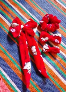 Hello Kitty Hair Accessory Set Combo 5