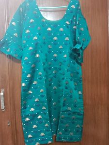 Beautiful Party Wear Dress Kurti and Skirt