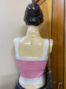Pink Crop Top