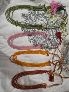 Combo Of Four Emerald Necklaces