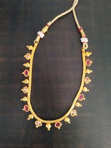 Red &amp; White Stone Jewellery Set ❤🤍
