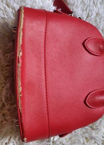 red mini purse