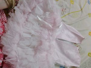 Pink Ruffled Baby Dress
