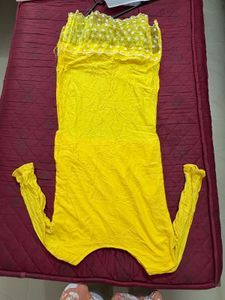 Yellow Kurta Set