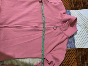 Cute Pink Jacket Cum Top