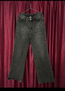 Mid-waist flare Leg Denim Jeans