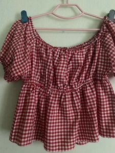 Gingham Top
