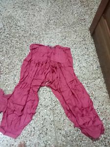 Pink Floral Kameez and Salwar set