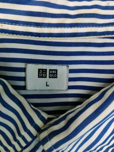 UNIQLO Y2K AESTHETIC TRENDING Striped  Shirt