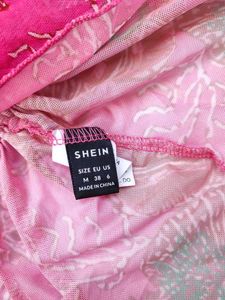 Pink Shrug Top