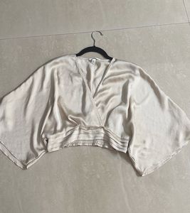 H&M Elegant Cream Top