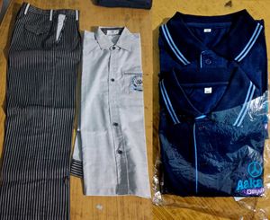 Boy's Tshirt Shirt And Pant💥