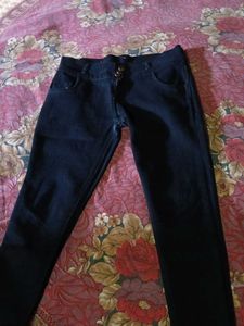 Dark Black Jeans