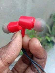 Neckband Headphones - Red/Blue