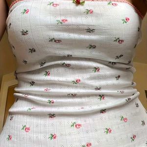 White Knit Top - Size S