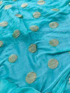 Frock With Plazo And Dupatta