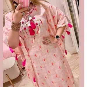 Women Printed Cotton Kaftan
