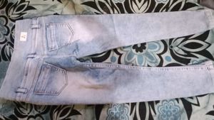 Light Wash Embellished Jeans
