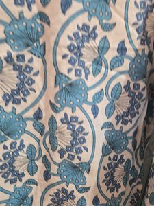 Printed Blue Kurta