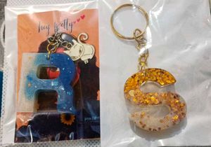 Letter Keychains R and S