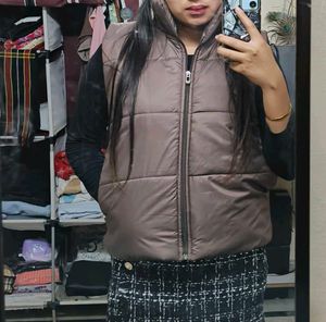 Brown Padded Vest
