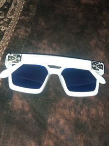 White Frame Sunglasses