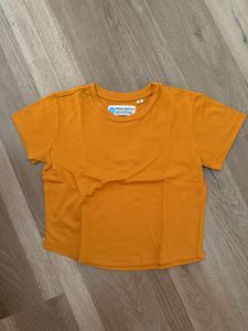 medium Mustard Crop Top