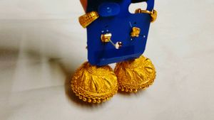Golden Jhumka Combos