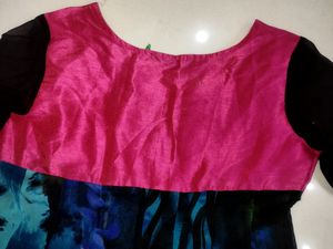 M size chiffon Kurta Shakumbhari