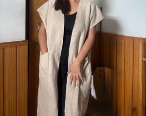 🌼Sleeveless Long Blazer 🌼