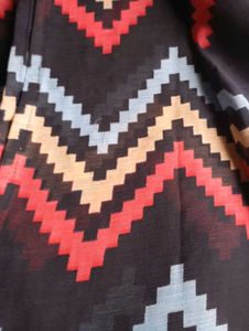 Georgette Used  Block Saree