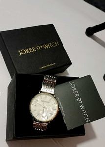 Original Joker & Witch Silver Dial Unisex Watch