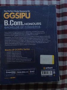 GGSIPU B.Com Honours Entrance Exam