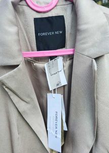 Chic &amp; Versatile Forever New Beige/Nude Blazer