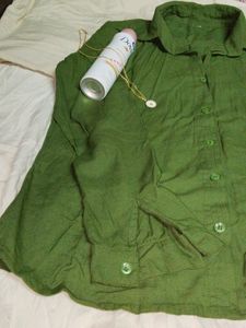 Olive Green Shirt