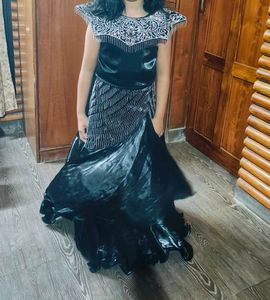 Beautiful Tissue Dress For Girls 8 To 10