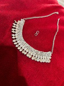Elegant Diamond Necklace new with tag