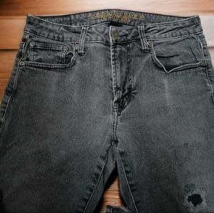 Clearing Sell Combo Checked Casual Shirt + Denim