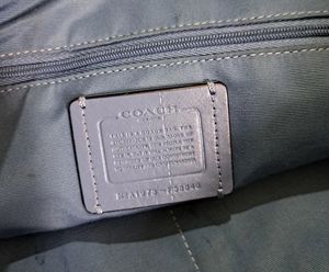 Orignal Coach Central Large Tote - Peacock