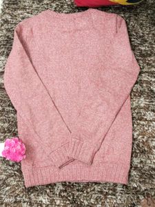 Heathered Crew Neck Sweater