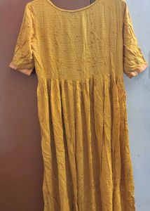 Mustard Yellow Dress