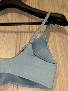 Enamor Cyan Color T-Shirt Padded Bra Size 30B