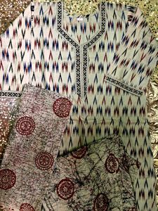 Ethnic Kurta Set Woman